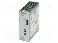 Power supply: switching; for DIN rail; 240W; 24VDC; 10A; IP20; 92% PHOENIX CONTACT