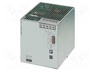 Power supply: switching; for DIN rail; 960W; 24VDC; 40A; IP20; 95% PHOENIX CONTACT