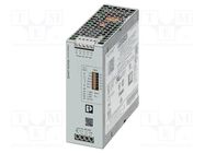 Power supply: switching; for DIN rail; 240W; 24VDC; 10A; IP20; 93% PHOENIX CONTACT