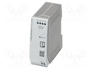 Power supply: switching; for DIN rail; 60W; 48VDC; 1.25A; IP20 PHOENIX CONTACT