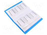 Capacitors-kit; SMD; MLCC; GJM15; 1260pcs; Case: 0402 MURATA