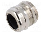 Cable gland; with earthing; M50; 1.5; IP68; brass; metallic LAPP