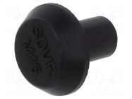 Stopper; IP66; CR; black; SKINTOP®; Size: M16; SKINTOP® SDVR-M ATEX LAPP