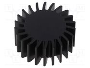 Heatsink: extruded; round; L: 20mm; 3.6K/W FISCHER ELEKTRONIK