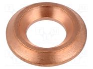 Mount.elem: gasket; Gasket: copper; Øout: 11mm; Øint: 5.5mm PNEUMAT