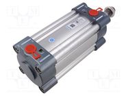 Profile cylinder; Piston diam: 25mm; Piston stroke: 80mm; 1÷10bar PNEUMAT