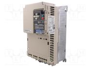 Vector inverter; 5.5/7.5kW; 3x400VAC; 3x380÷480VAC; 0÷590Hz; IP20 YASKAWA