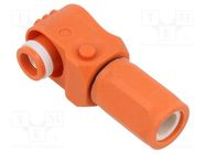 Connector: DC supply; SurLok Plus; female; 5.7mm; PIN: 1; for cable AMPHENOL