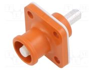 Connector: DC supply; SurLok Plus; male; 5.7mm; PIN: 1; screw; 120A AMPHENOL