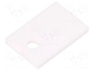Heat transfer pad: aluminum; TO220; Thk: 1.5mm; 25W/mK; 15kV; screw ALUTRONIC