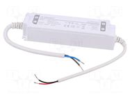 Power supply: switching; LED; 40W; 12VDC; 3.33A; 220÷240VAC; IP67 YINGJIAO