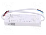 Power supply: switching; LED; 15W; 24VDC; 625mA; 220÷240VAC; IP44 YINGJIAO