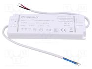 Power supply: switching; LED; 50W; 12VDC; 4.16A; 220÷240VAC; IP44 YINGJIAO