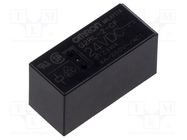 Relay: electromagnetic; DPDT; Ucoil: 24VDC; Icontacts max: 8A; G2RL OMRON Electronic Components