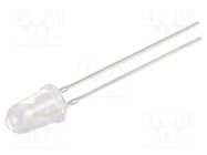 LED; UV; 30°; 20mA; 114mW; 360÷370nm; 3÷3.8VDC; THT; Front: convex OPTOSUPPLY