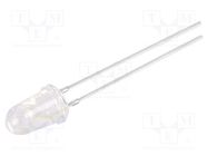 LED; UV; 30°; 20mA; 114mW; 370÷380nm; 3÷3.8VDC; THT; Front: convex OPTOSUPPLY