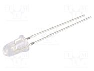 LED; UV; 30°; 20mA; 114mW; 380÷390nm; 3÷3.8VDC; THT; Front: convex OPTOSUPPLY