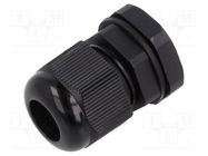 Cable gland; PG11; IP68; polyamide; black PAWBOL