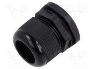 Cable gland; PG29; IP68; polyamide; black PAWBOL