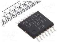 IC: digital; 4bit,buffer,line driver,translator; SMD; TSSOP14 NEXPERIA