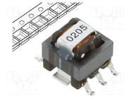 Transformer: measuring; 2mH; Trans: 1: 100 EPCOS