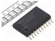 IC: driver; darlington,transistor array; SO20-W; 0.5A; 50V; Ch: 8 TEXAS INSTRUMENTS