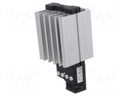 Heater; semiconductor; 25W; 120÷240VAC; IP20; -45÷70°C; Rail: TS35 Alfa Electric