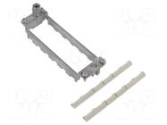 Frame for modules; size 104.62; Modules: 6; MIXO; 104x27mm ILME