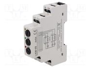 Module: voltage indicator; IP20; for DIN rail mounting; LKM ZAMEL