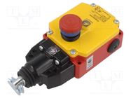 Safety switch: singlesided rope switch; NC x2 + NO x2; SRM; IP67 BERNSTEIN AG