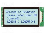 Display: LCD; alphanumeric; STN Positive; 20x4; gray; 79x36x13mm NEWHAVEN DISPLAY INTERNATIONAL