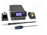 Hot air soldering station; digital,with knob; 150÷450°C; ESD ERSA