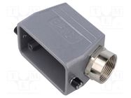 Enclosure: for HDC connectors; EPIC H-B; size H-B 10; PG21 LAPP