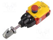 Safety switch: singlesided rope switch; NC x3 + NO; SRM; IP67 BERNSTEIN AG