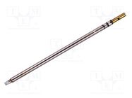 Tip; chisel; 3.5mm; 302°C; for soldering station METCAL