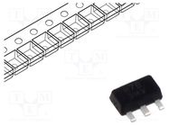 IC: voltage regulator; LDO,linear,fixed; 3.3V; 0.15A; SOT89; SMD DIODES INCORPORATED