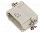 Connector: HDC; contact insert; male; EPIC H-D; PIN: 15; 10A; 250V LAPP