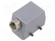 Enclosure: for HDC connectors; EPIC H-B; size H-B 10; M20; angled LAPP