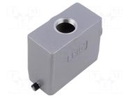 Enclosure for connectors: HDC; size H-B 16; for cable; for latch LAPP