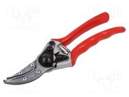 Garden pruner; 210mm; steel; Ø10mm max; L FELCO