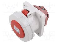 Connector: AC supply; socket; female; 63A; IEC 60309; IP67; PIN: 5 TAIZHOU BAOLUDA ELECTRIC