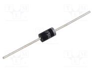 Diode: rectifying; THT; 400V; 3A; reel,tape; Ifsm: 150A; DO201AD VISHAY