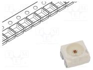 LED; SMD; PLCC4; amber; 1800÷7100mcd; 3.4x3x2.1mm; 120°; 50mA ams OSRAM