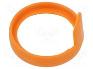 ORANGE CODING RING NP*X NEUTRIK