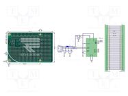 Board: universal; double sided,prototyping; W: 56mm; L: 85mm ROTH ELEKTRONIK GMBH