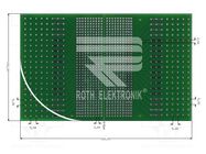 Board: universal; double sided,prototyping; W: 100mm; L: 160mm ROTH ELEKTRONIK GMBH