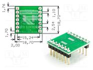 Board: universal; double sided,multiadapter,prototyping ROTH ELEKTRONIK GMBH