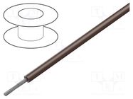 Wire; ÖLFLEX® HEAT 260 SC; 1x12AWG; stranded; Cu; PTFE; brown LAPP