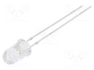 LED; UV; 30°; 10÷20mA; P: 40mW; λd: 400÷405nm; 2.9÷3.5VDC; THT BIVAR