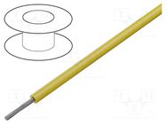 Wire; ÖLFLEX® HEAT 260 SC; 1x20AWG; stranded; Cu; PTFE; yellow LAPP